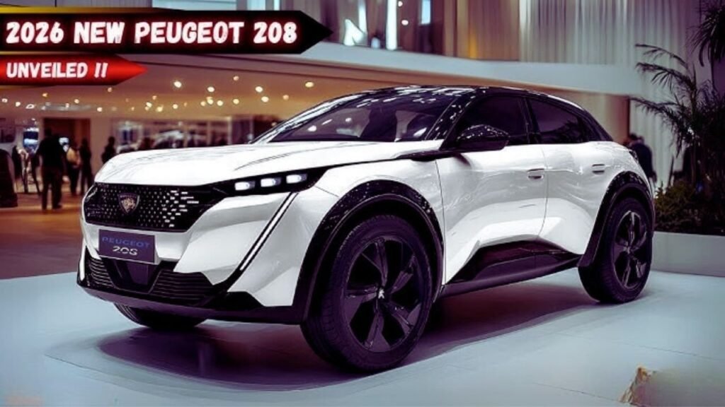 2026 Peugeot 208 Facelift Revealed