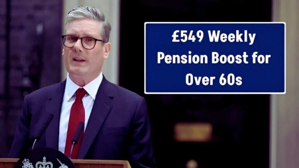 £549 Weekly Pension Boost for Over 60s