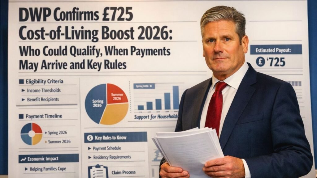 DWP Confirms £725 Cost-of-Living Boost 2026