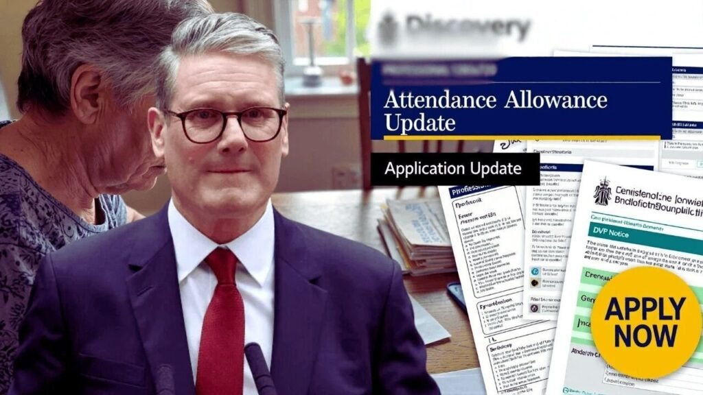 DWP Issues New Attendance Allowance