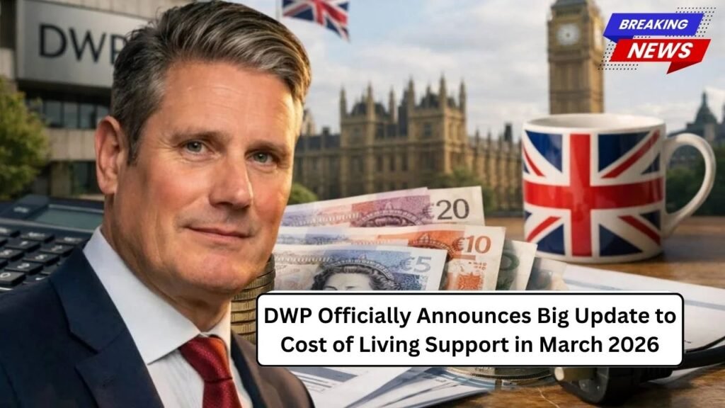 DWP Officially Announces Big Update to Cost of Living Support in March 2026