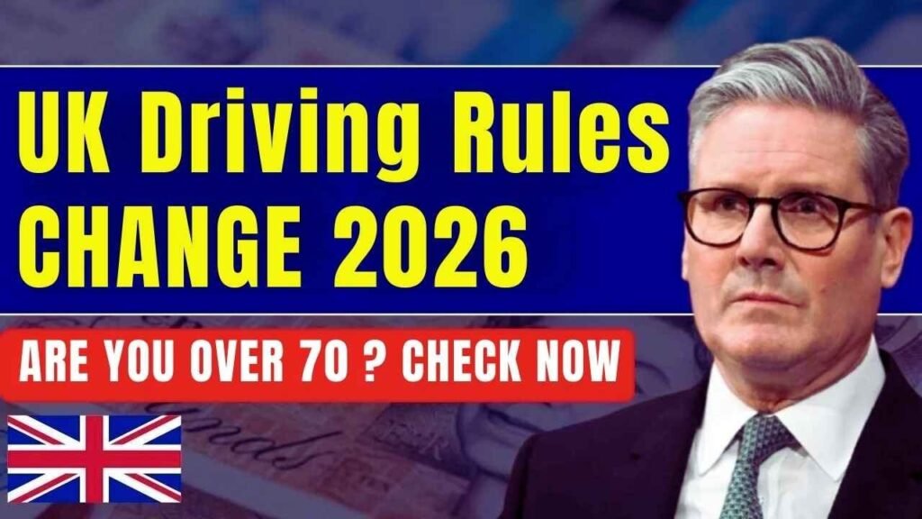 New UK Driving Rules for Over-70s Start April 2026