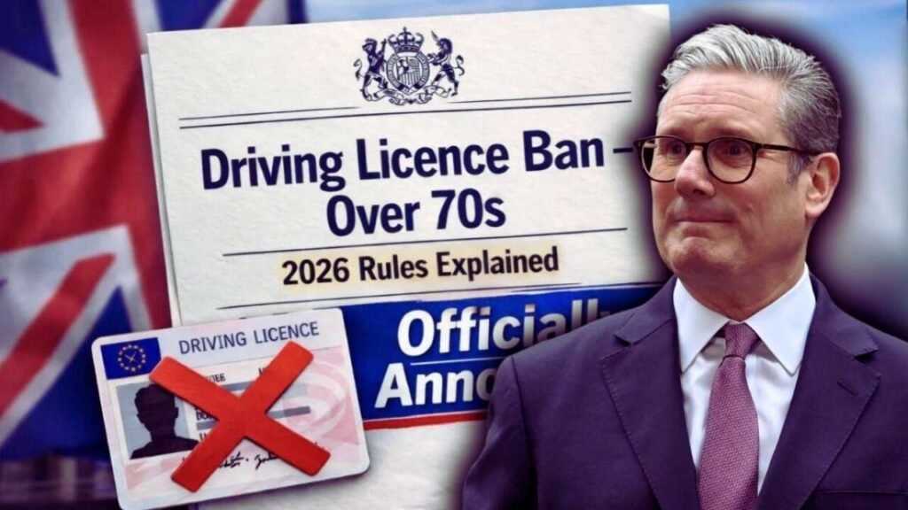 UK Driving Licence BAN for Over 70s?